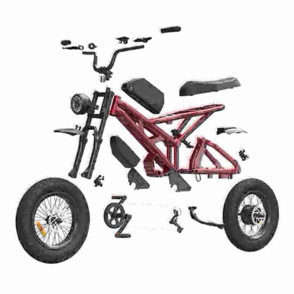 250w Folding Electric Bike factory