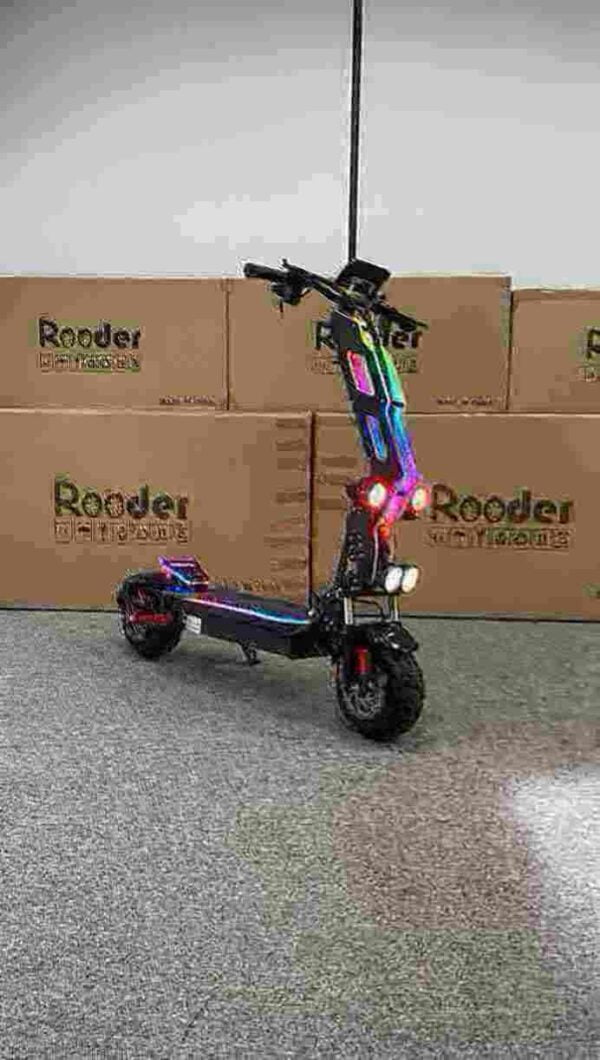 4 wheel electric scooter factory