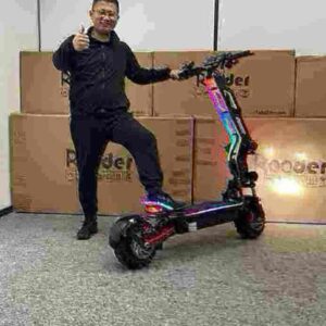 electric scooter with seat factory