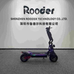 green electric scooter factory