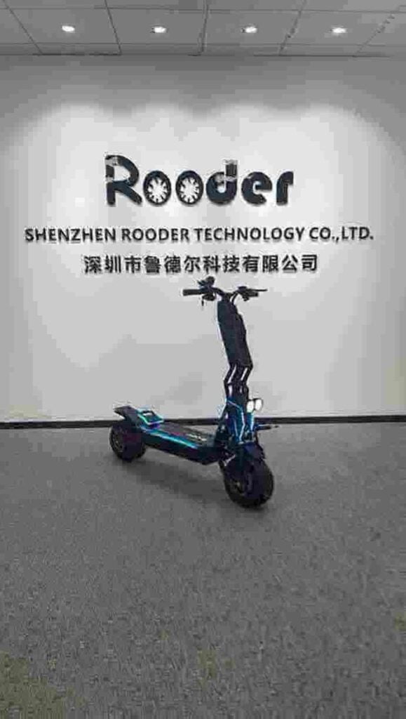 new electric scooter factory