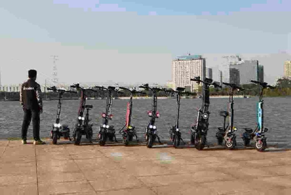 smart electric scooter factory